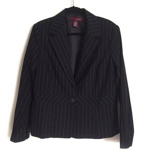 Merona Suit Jacket XL Black